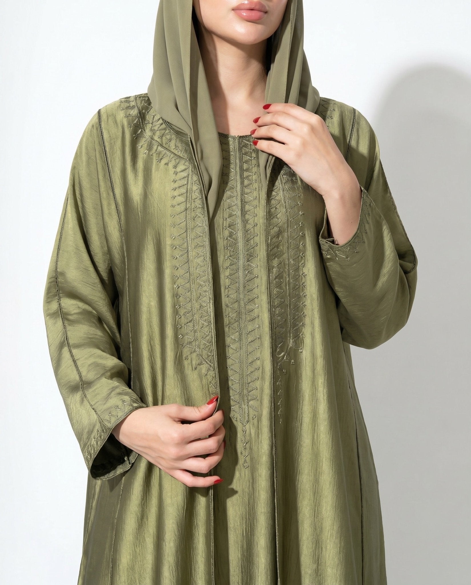SS26 A OC37 ABAYA SET - MAISOON - MIRA Y MANO