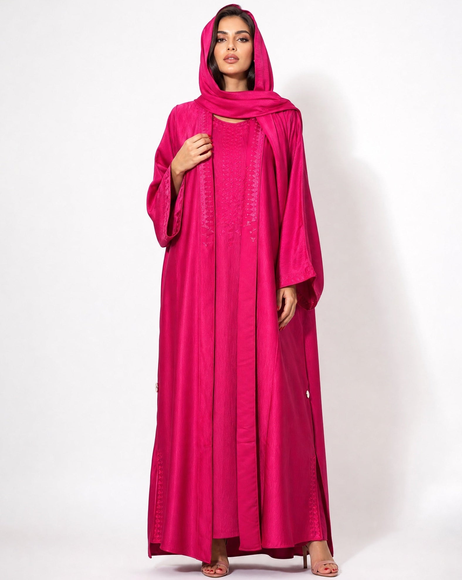 SS26 A OC39 ABAYA SET - MAISOON - MIRA Y MANO