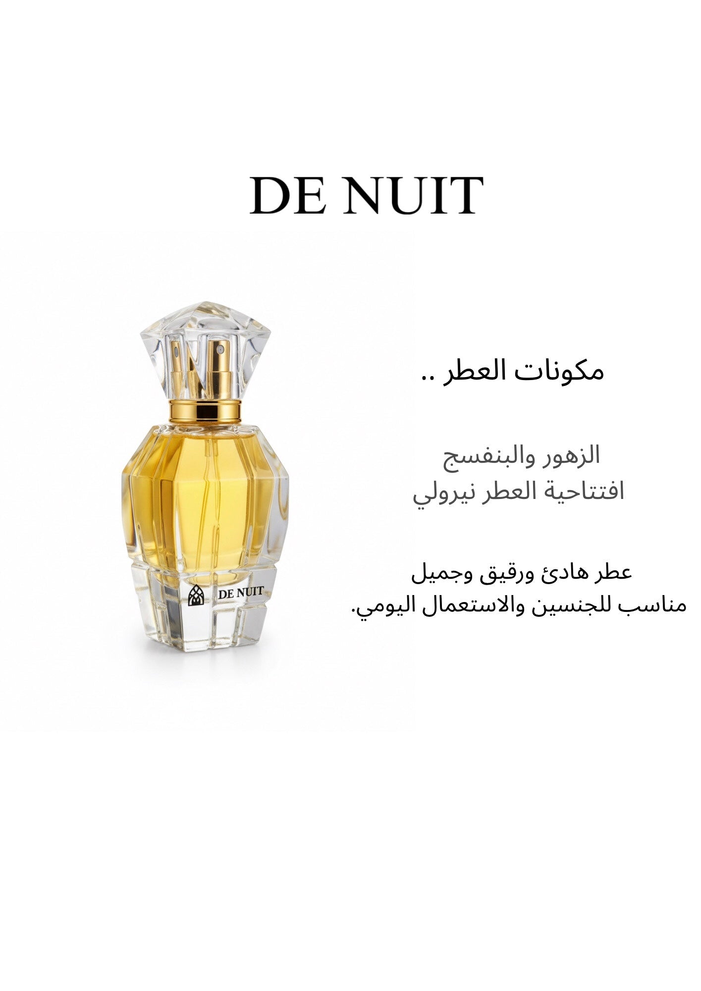 DE NUIT PERFUME - MONACO - MIRA Y MANO