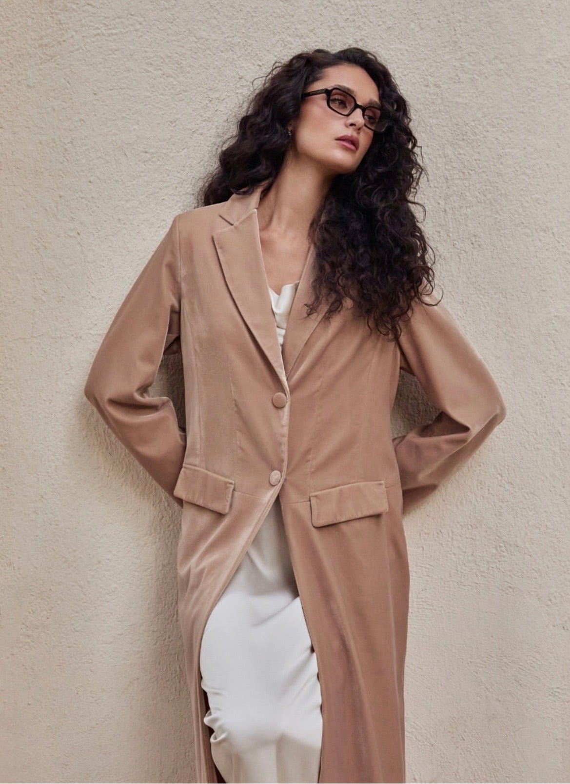 DCV2522 ABAYA COAT - MOONLIGHT CONCEPT - MIRA Y MANO