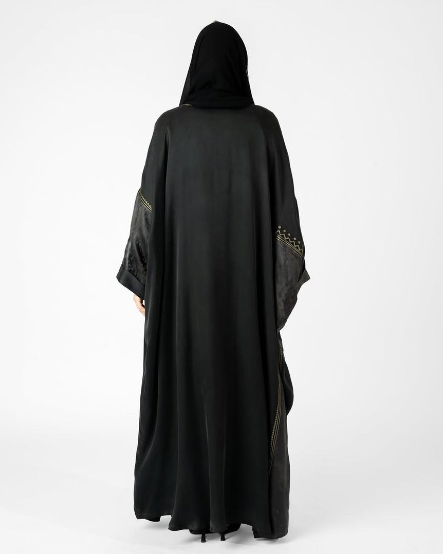 Kimono Printed Abaya Set - MRAISHA - MIRA Y MANO