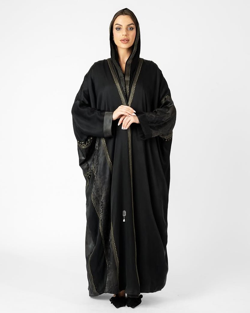 Kimono Printed Abaya Set - MRAISHA - MIRA Y MANO