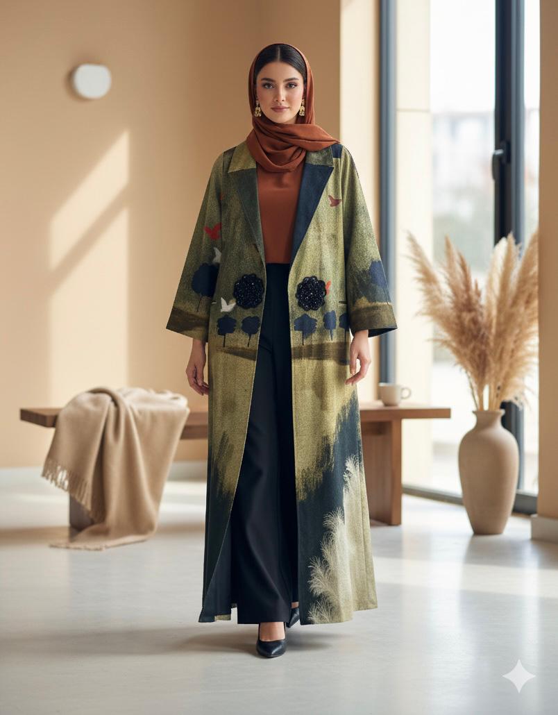 AW25MULA1 ABAYA - MULAKAAT - MIRA Y MANO