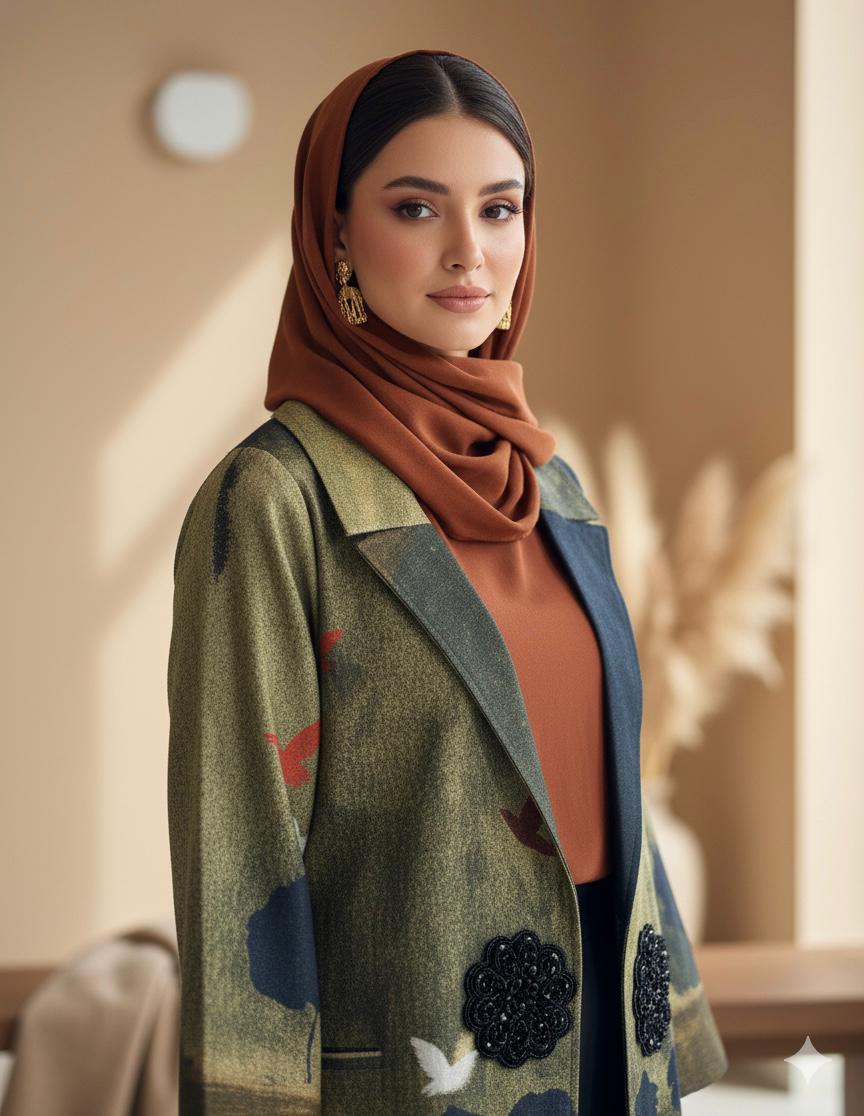 AW25MULA1 ABAYA - MULAKAAT - MIRA Y MANO