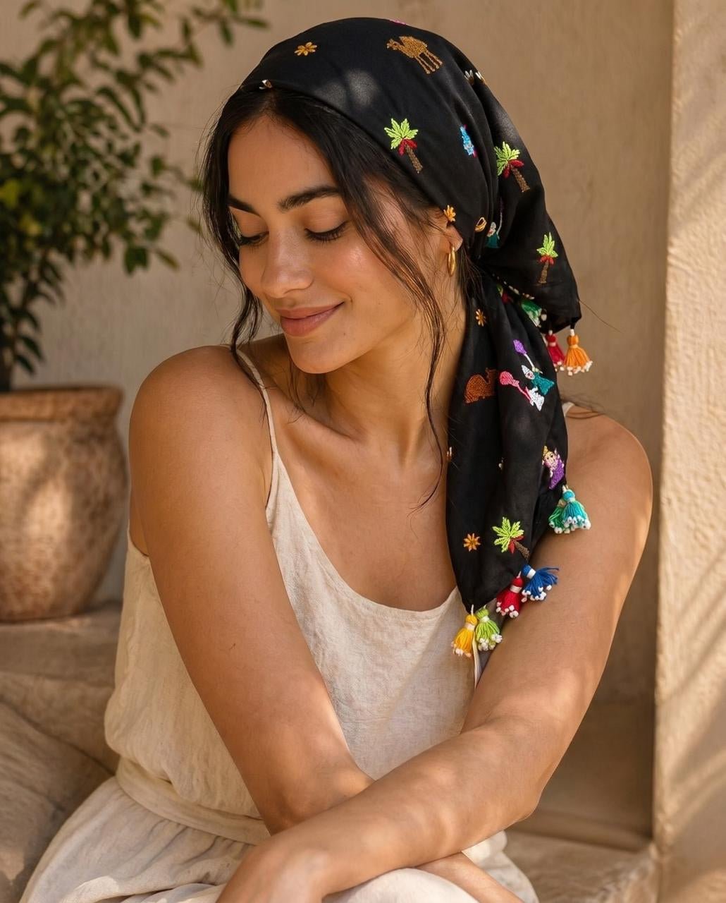 S16-N SCARF - NEVIN ALTMANN - MIRA Y MANO