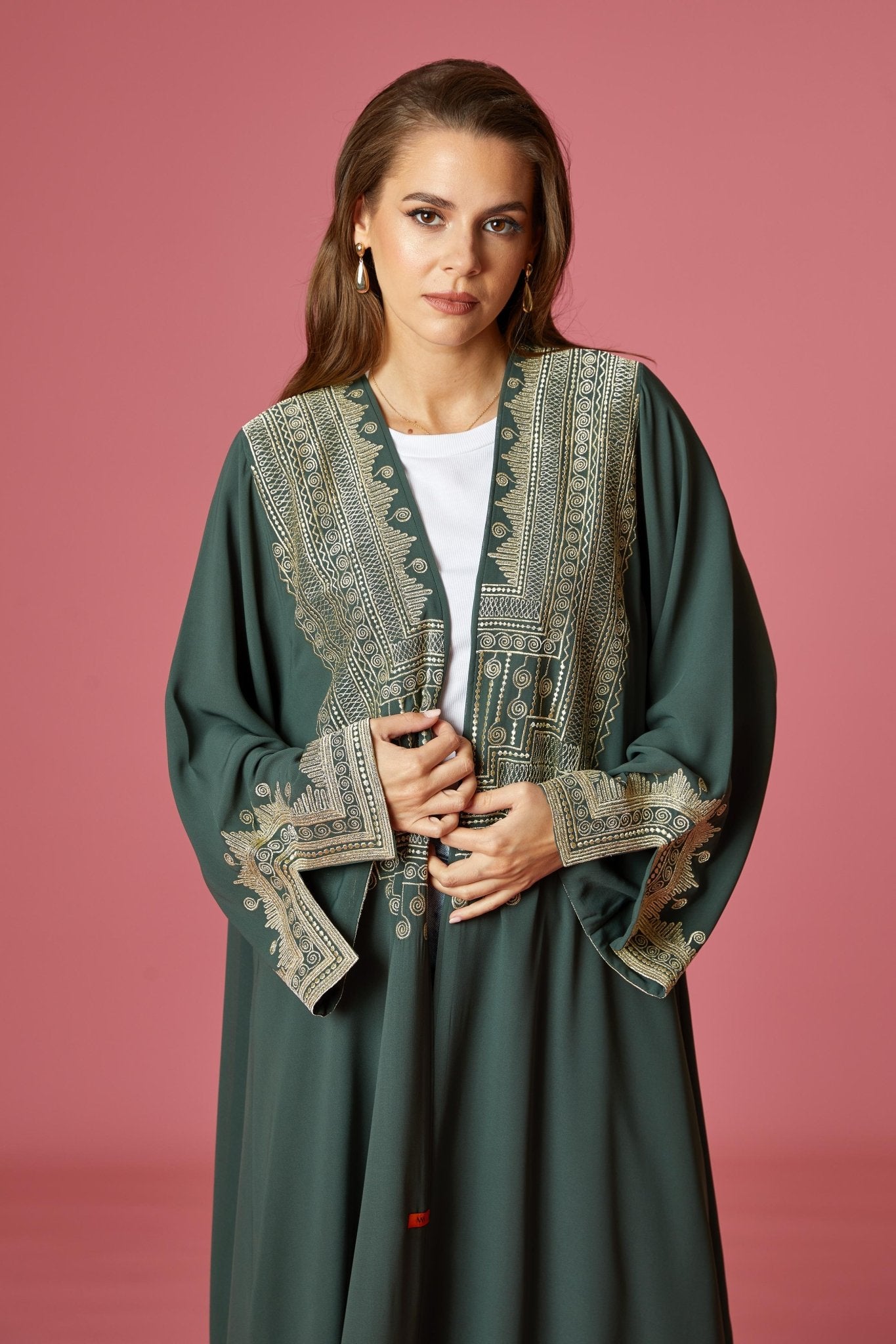 NM 421 GR ABAYA - NM BOUTIQUE - MIRA Y MANO