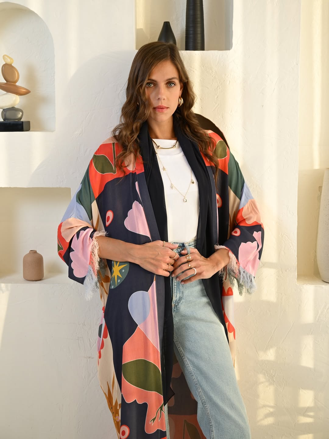 NF - K25 COLORFUL KIMONO - NOUF FETAIHI - MIRA Y MANO