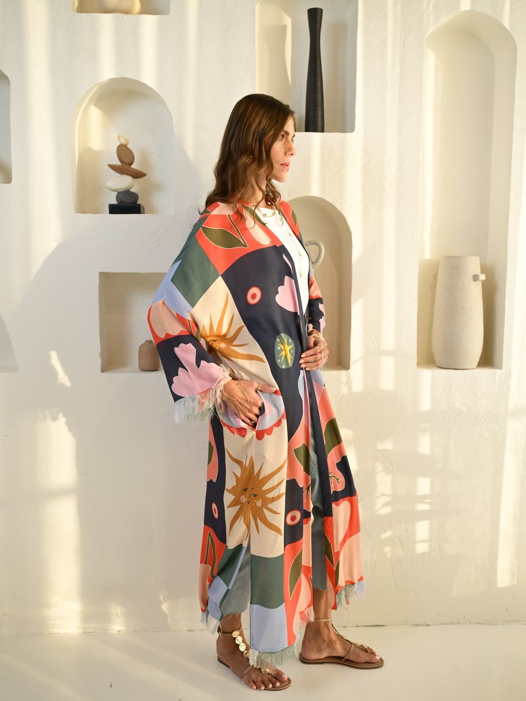 NF - K25 COLORFUL KIMONO - NOUF FETAIHI - MIRA Y MANO