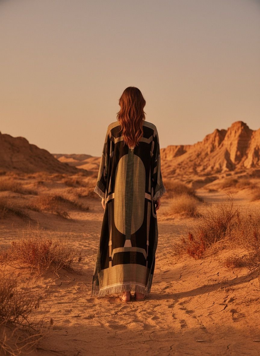 NF - K25 - MAWTANI ABAYA - NOUF FETAIHI - MIRA Y MANO