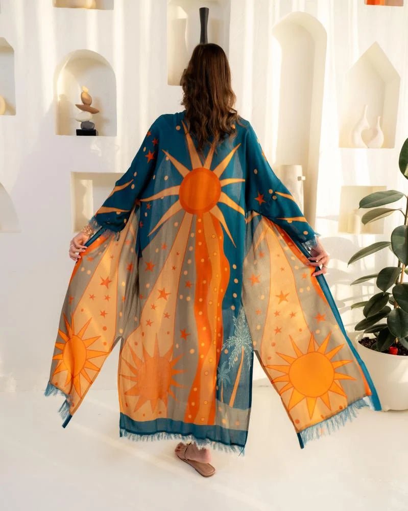 NF - K25 SUNRISE KIMONO - NOUF FETAIHI - MIRA Y MANO