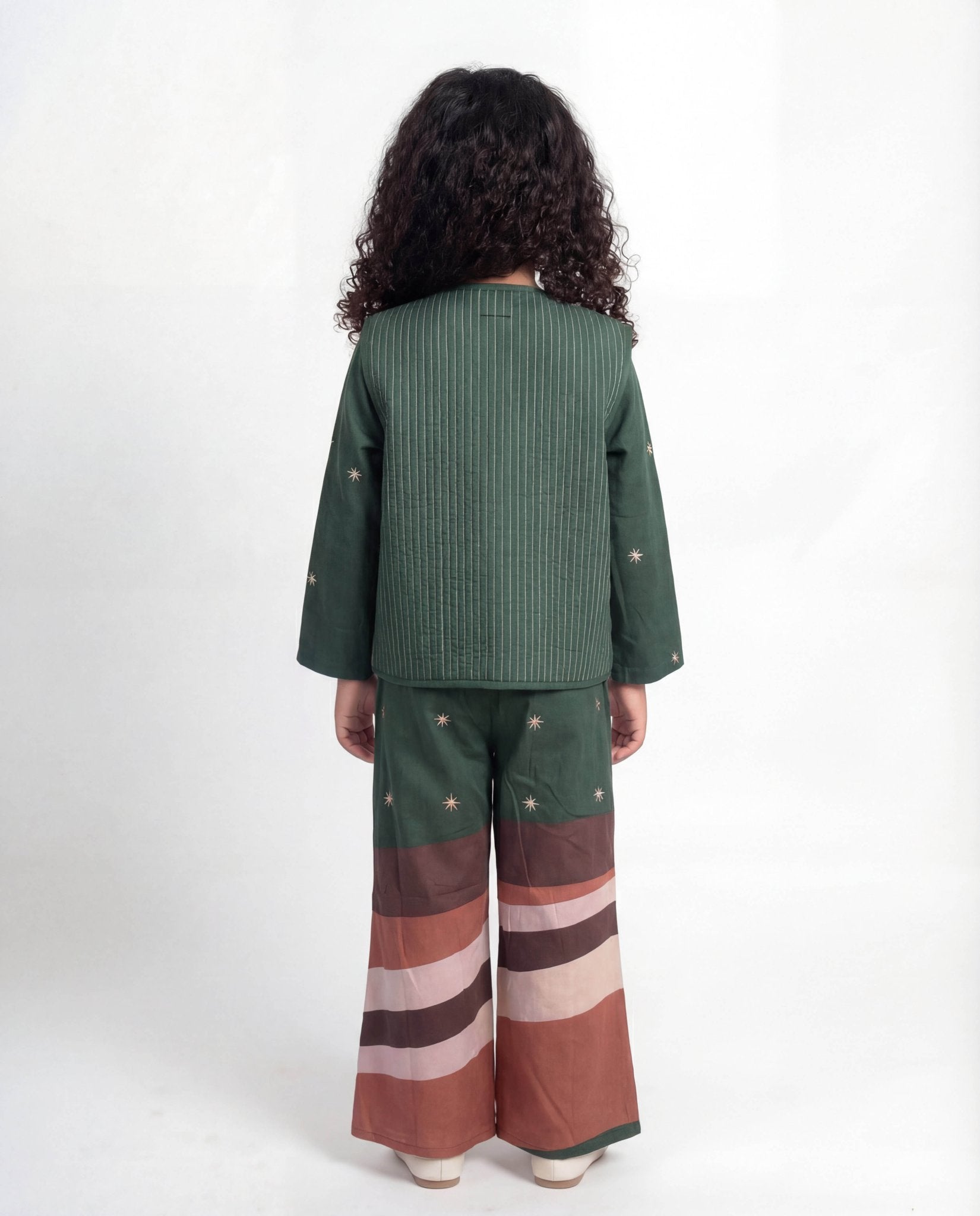 WAHAJ GREEN JUMPSUIT - NOUF FETAIHI - MIRA Y MANO