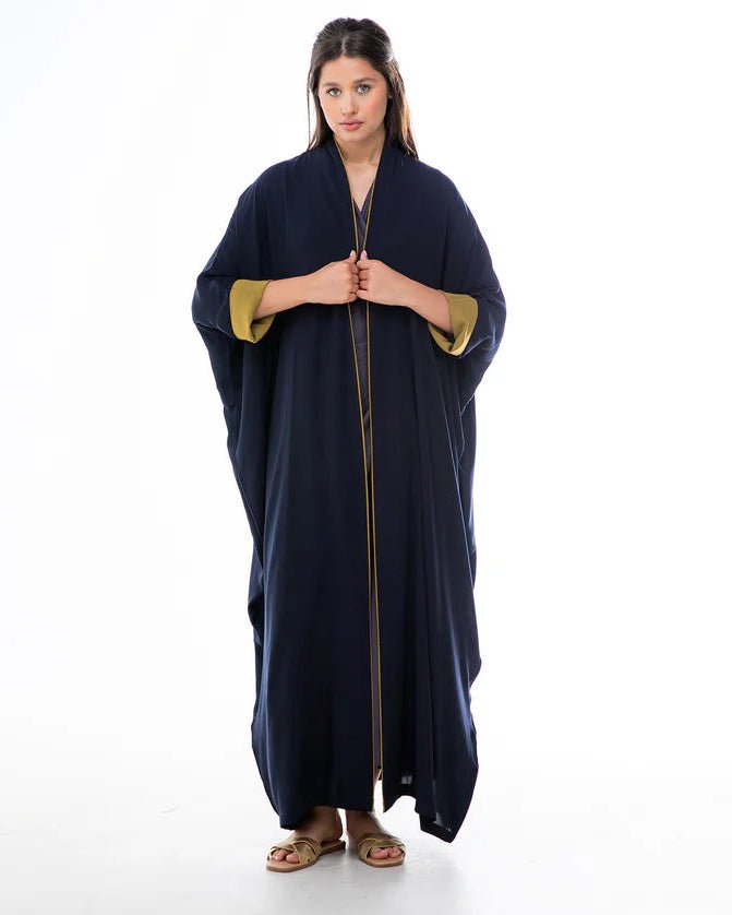 BLOOM CREPE-NV ABAYA - ORANGE BLOSSOM - MIRA Y MANO