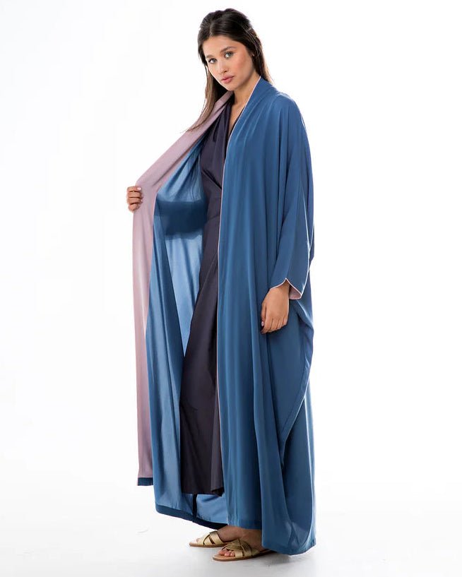 BLOOM CREPE-SB ABAYA - ORANGE BLOSSOM - MIRA Y MANO