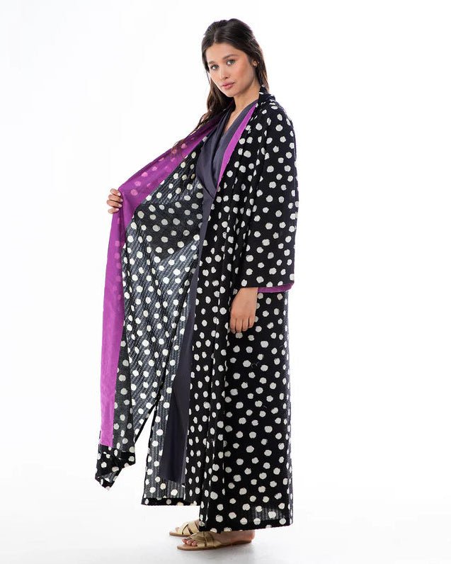 CONFETTI-BK ABAYA - ORANGE BLOSSOM - MIRA Y MANO