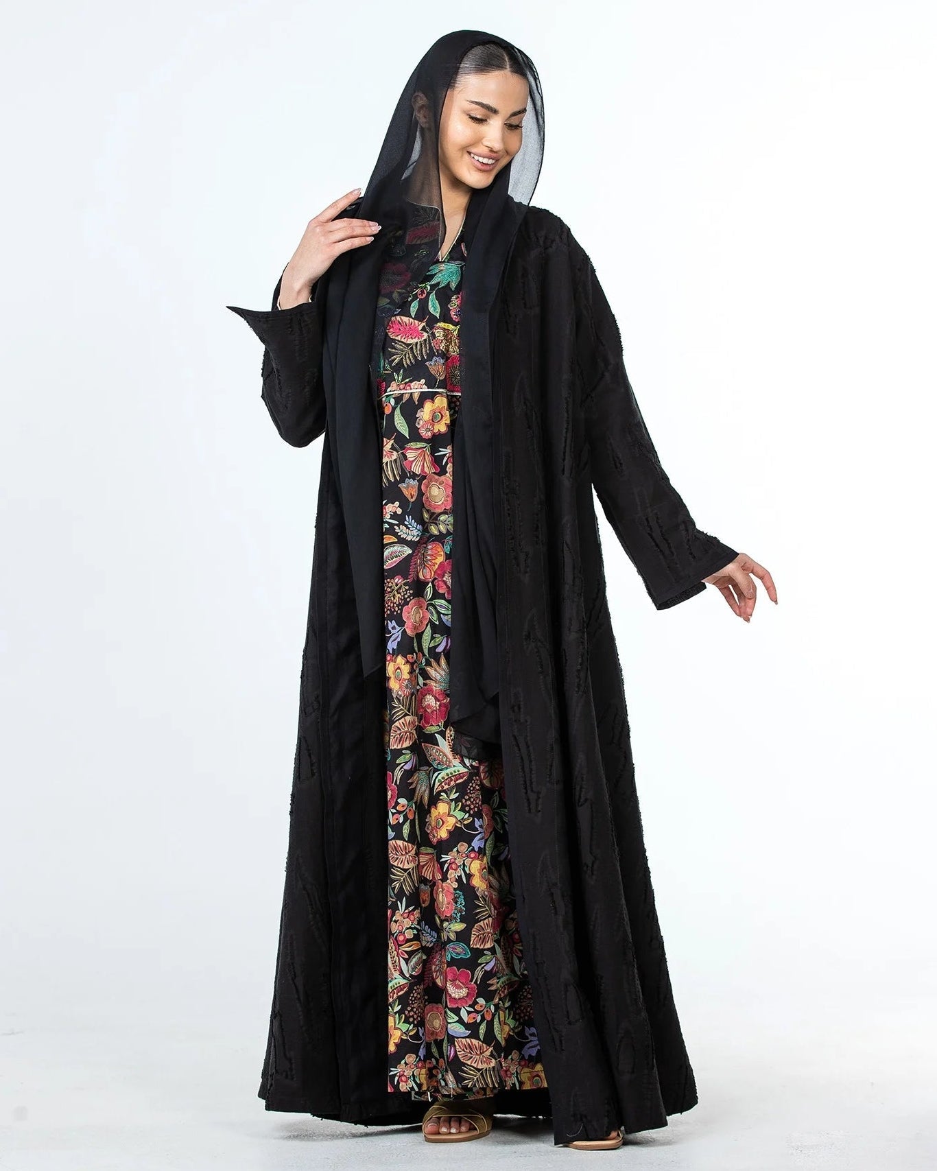 RAYA 2.0 - BKC ABAYA - ORANGE BLOSSOM - MIRA Y MANO
