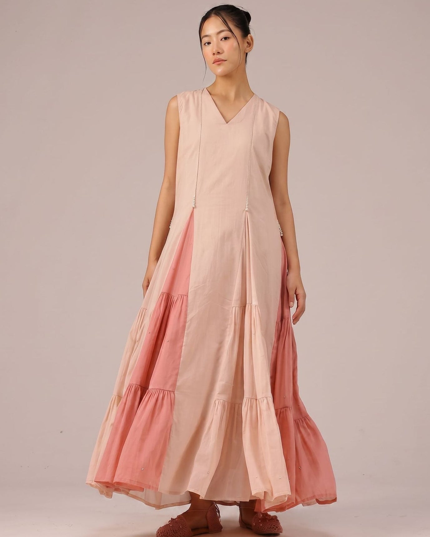 BLUSH PEARL DRESS - OUR DVE - MIRA Y MANO