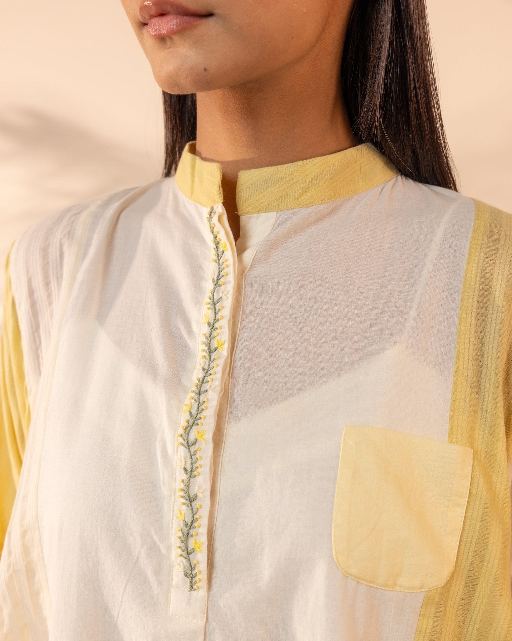 BLUSH WIND YELLOW DRESS - OUR DVE - MIRA Y MANO