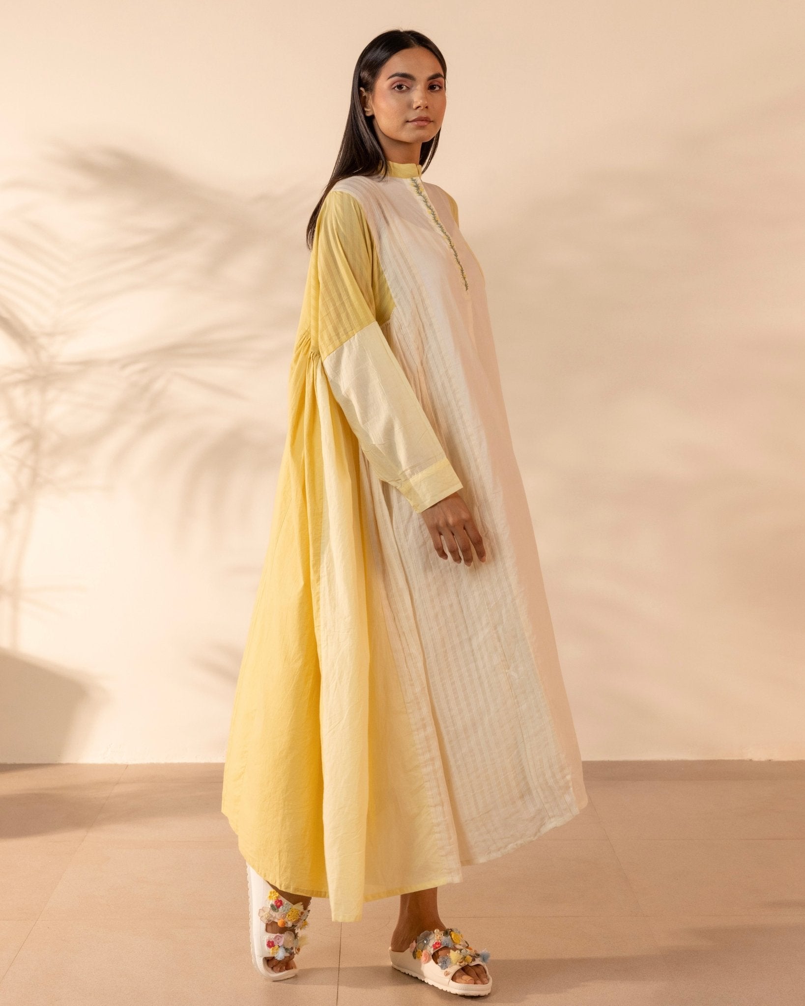BLUSH WIND YELLOW DRESS - OUR DVE - MIRA Y MANO