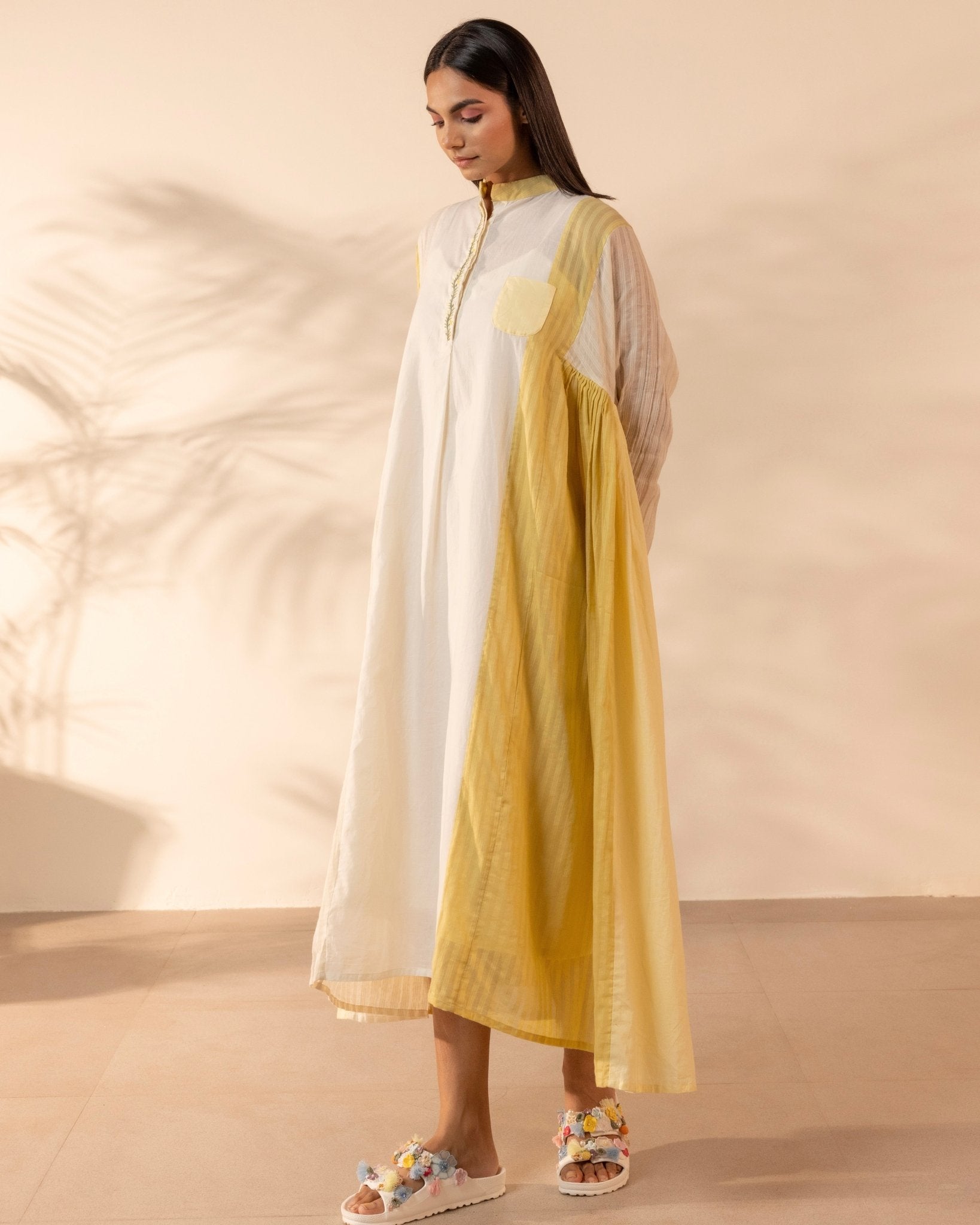 BLUSH WIND YELLOW DRESS - OUR DVE - MIRA Y MANO