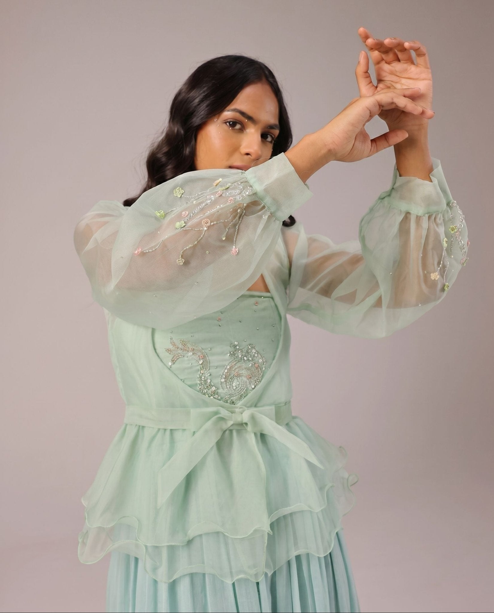 FLORA GREEN JACKET - OUR DVE - MIRA Y MANO