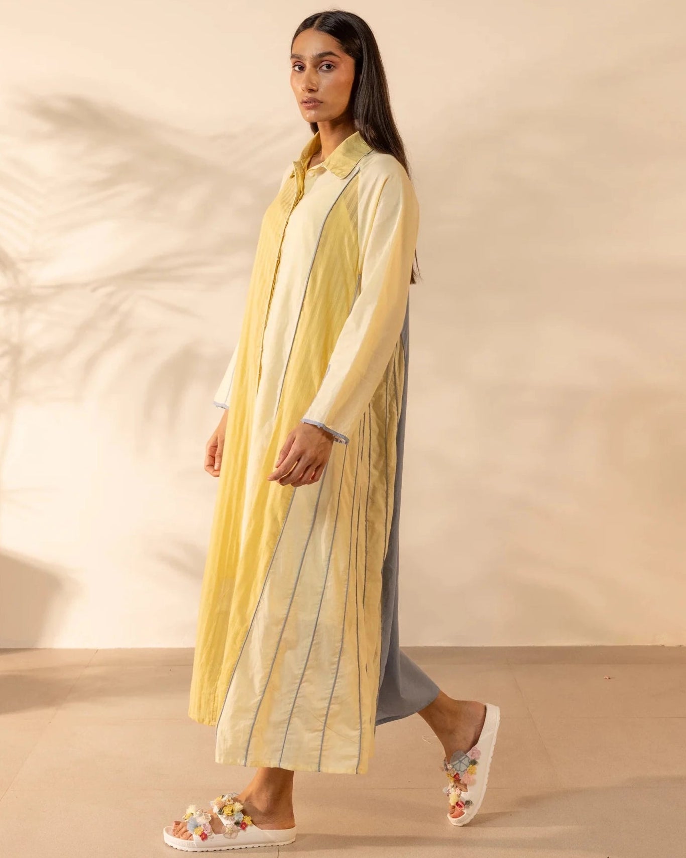 MANGO MIST YELLOW DRESS - OUR DVE - MIRA Y MANO