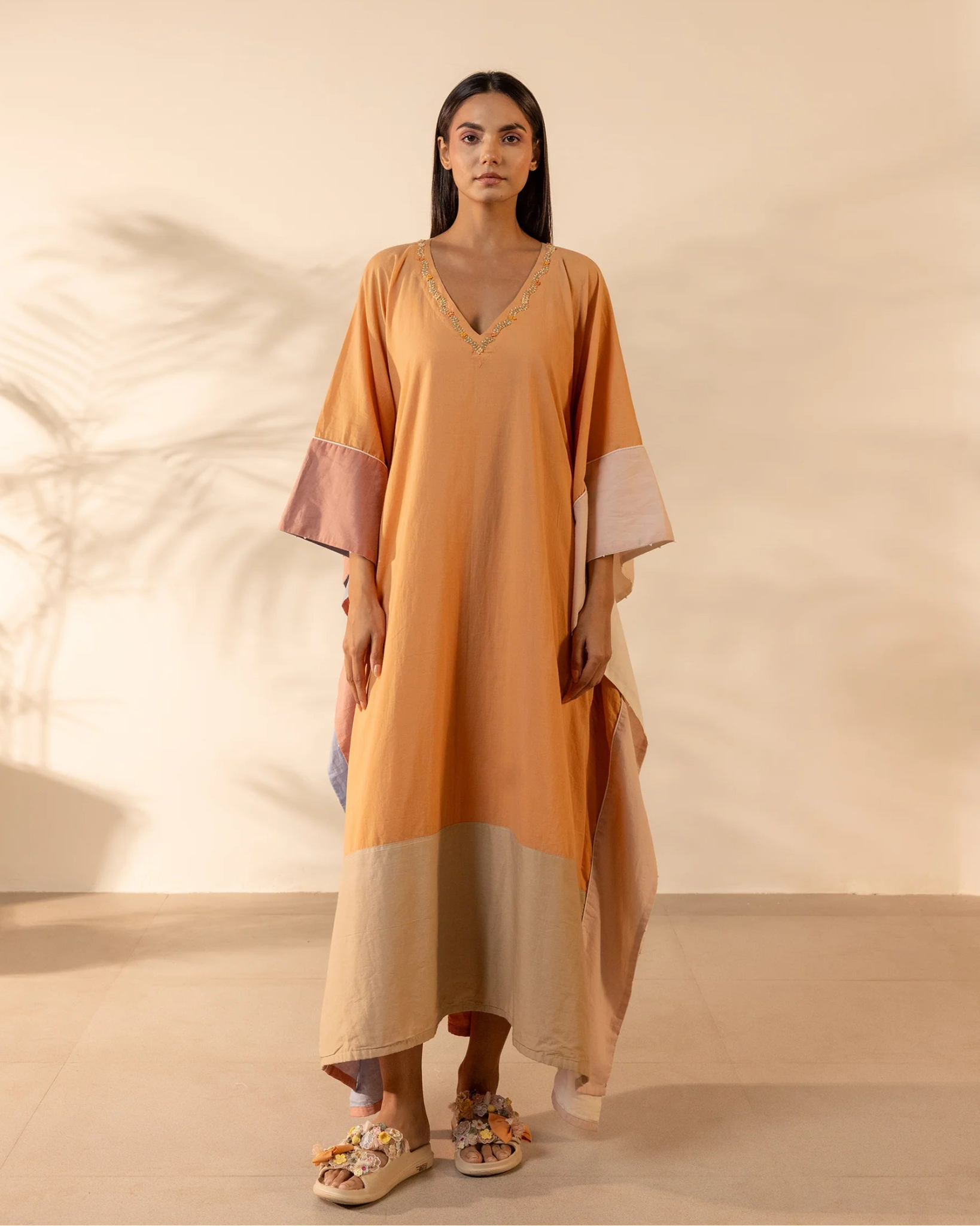 ORANGE PEEL KAFTAN - OUR DVE - MIRA Y MANO