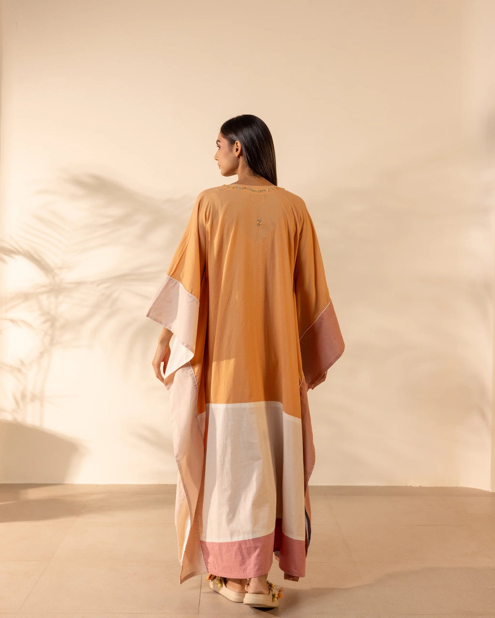 ORANGE PEEL KAFTAN - OUR DVE - MIRA Y MANO