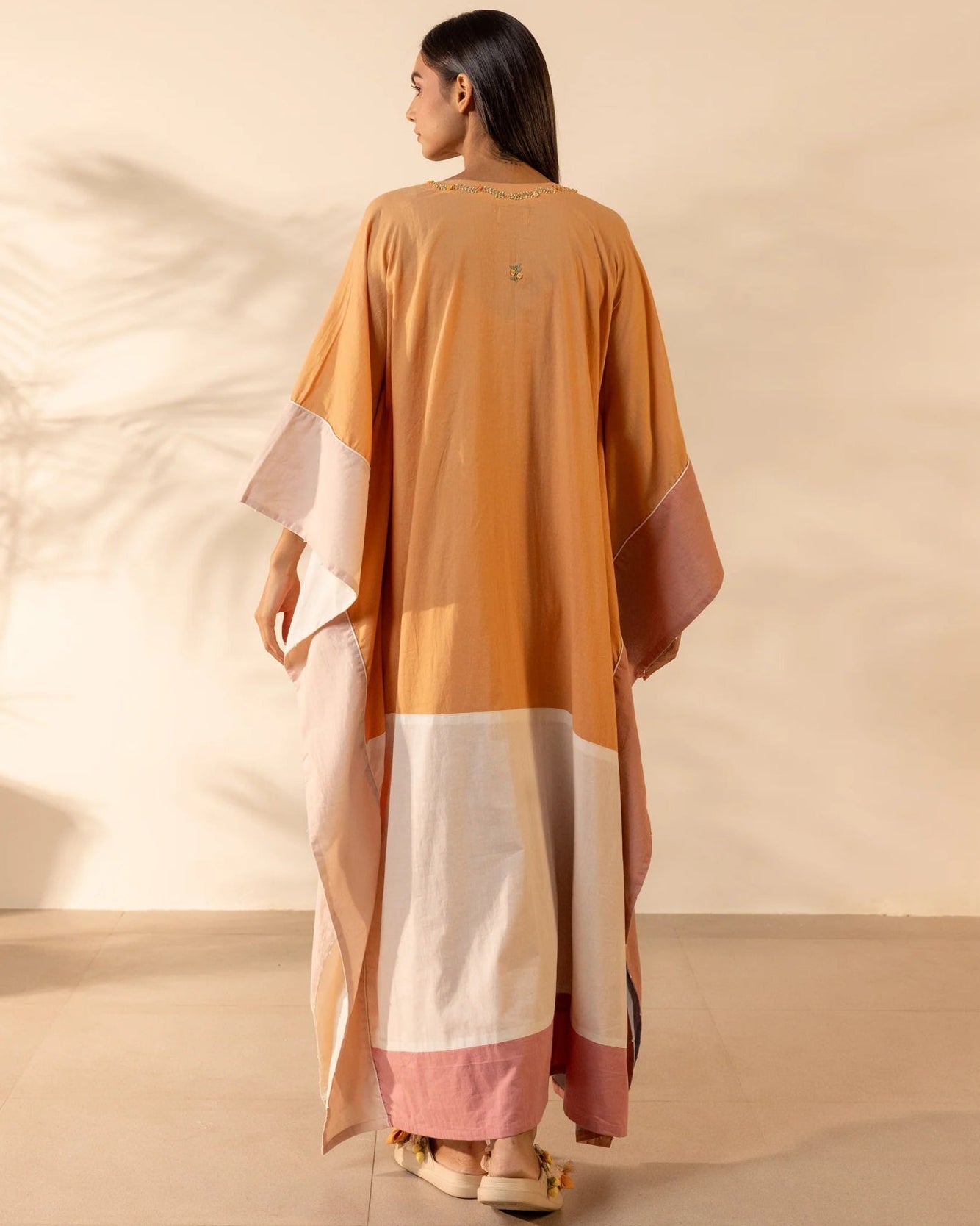 ORANGE PEEL KAFTAN - OUR DVE - MIRA Y MANO
