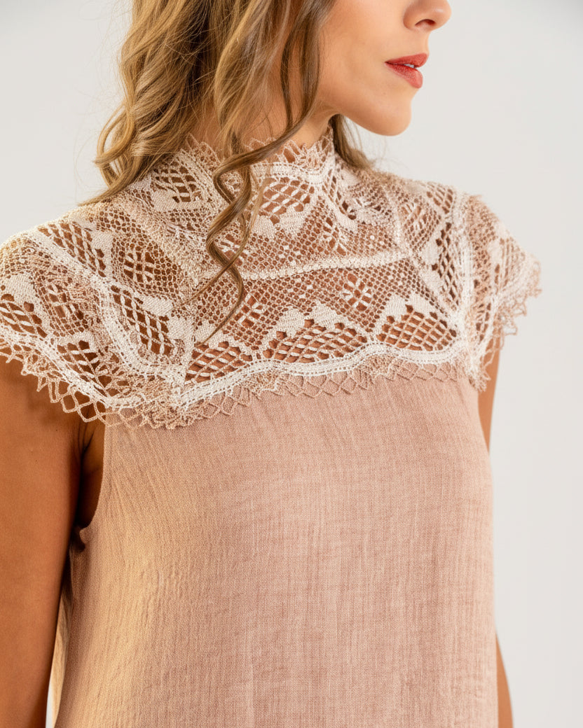 205140 DRESS - PEARL COLLECTION - MIRA Y MANO