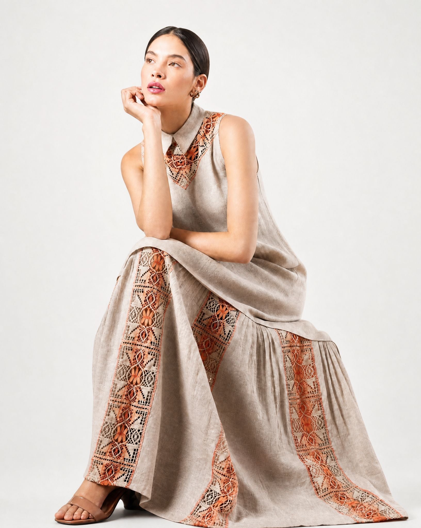 209509 DRESS - PEARL COLLECTION - MIRA Y MANO