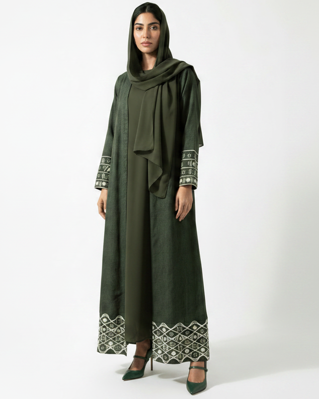 340100 ABAYA - PEARL COLLECTION - MIRA Y MANO
