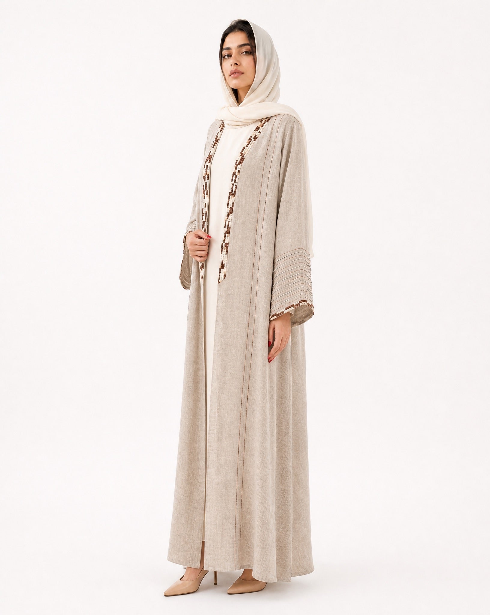 340103 ABAYA - PEARL COLLECTION - MIRA Y MANO
