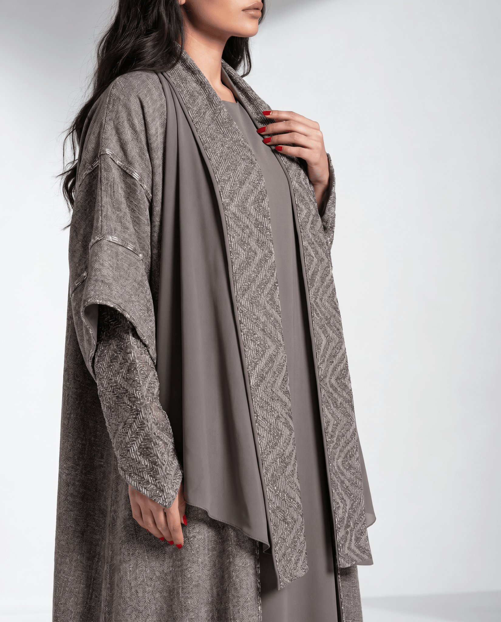 780032-GR ABAYA - PEARL COLLECTION - MIRA Y MANO