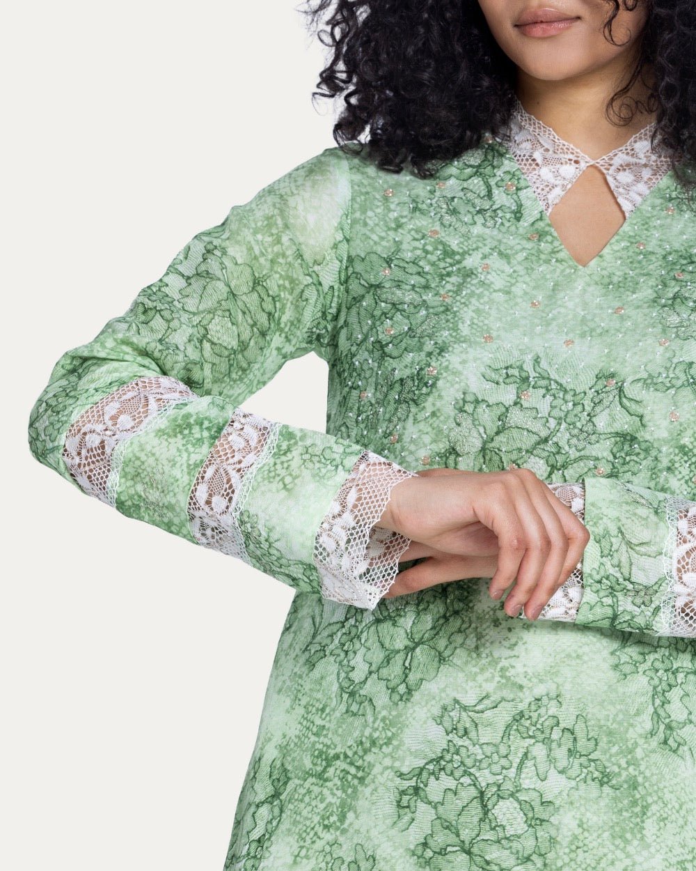 PEC 205153 DRESS - PEARL COLLECTION - MIRA Y MANO