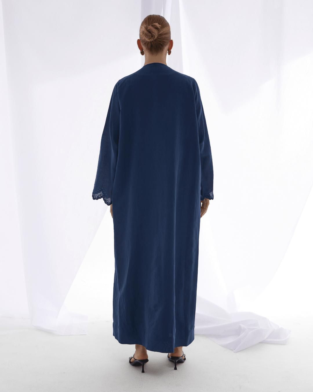 ALAIA NAVY ABAYA - PRIVILEGE OFFICIAL - MIRA Y MANO