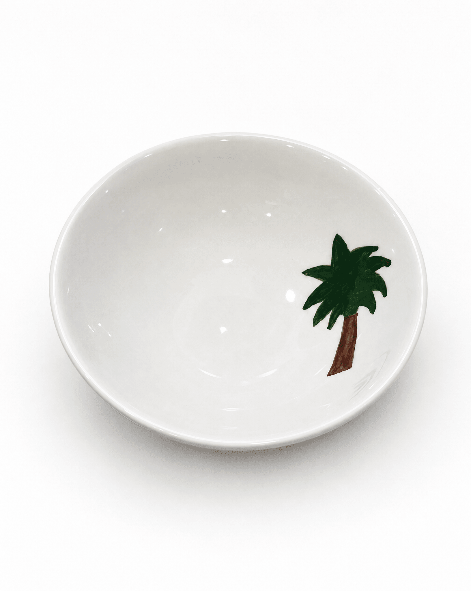 PALM POTTERY BOWL SMALL - PTI - MIRA Y MANO