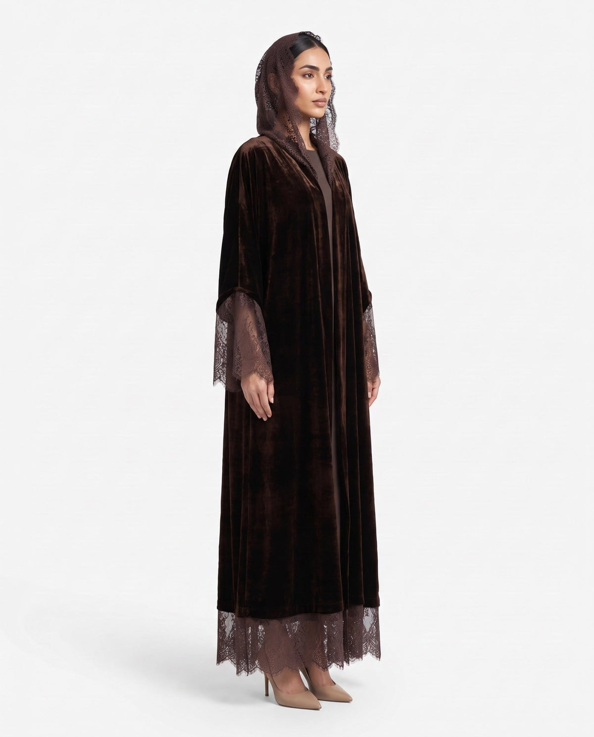 FW24R070-DB – عباية – MIRA Y MANO