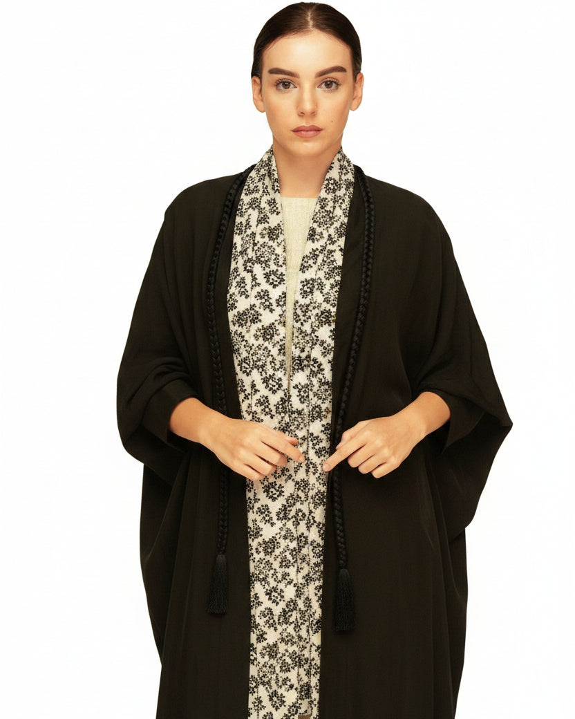 FW24R092 - BK ABAYA - RIBBON - MIRA Y MANO
