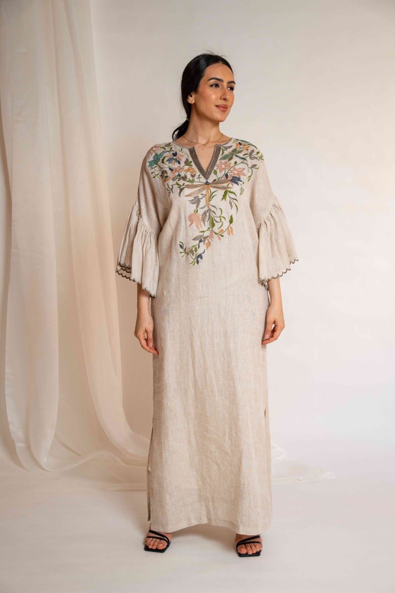 FW25R120 - BE KAFTAN - RIBBON - MIRA Y MANO