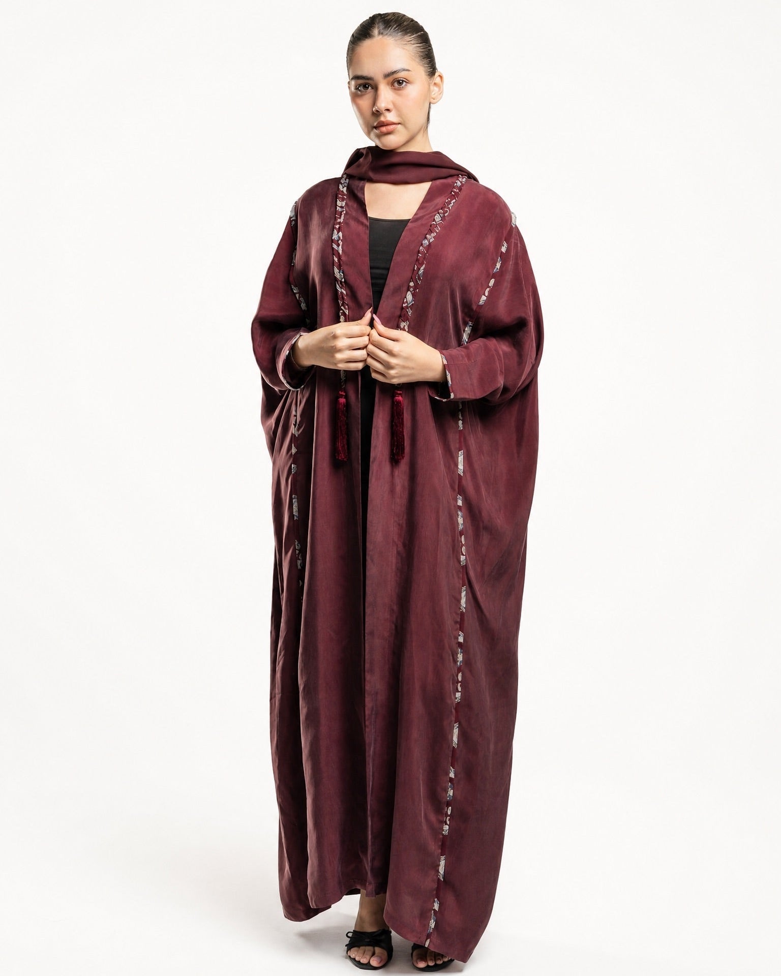 SS26R01-MR ABAYA - RIBBON - MIRA Y MANO