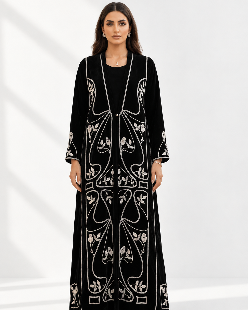 PD25RG377 ABAYA SET - SANIA MASKATIYA - MIRA Y MANO