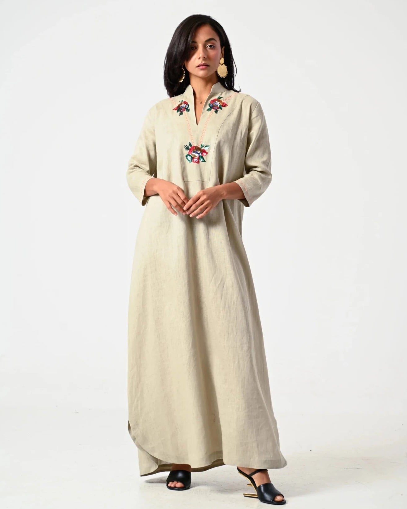 SISLKHEG KAFTAN - SARA INTABI - MIRA Y MANO