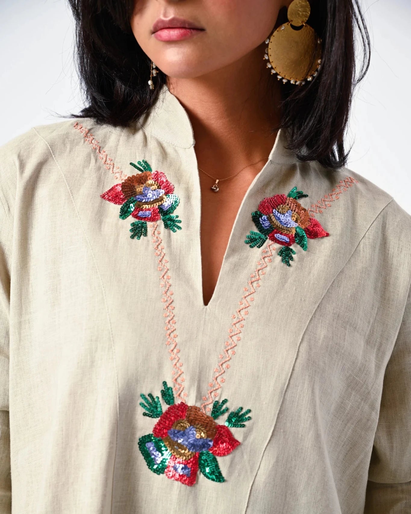 SISLKHEG KAFTAN - SARA INTABI - MIRA Y MANO