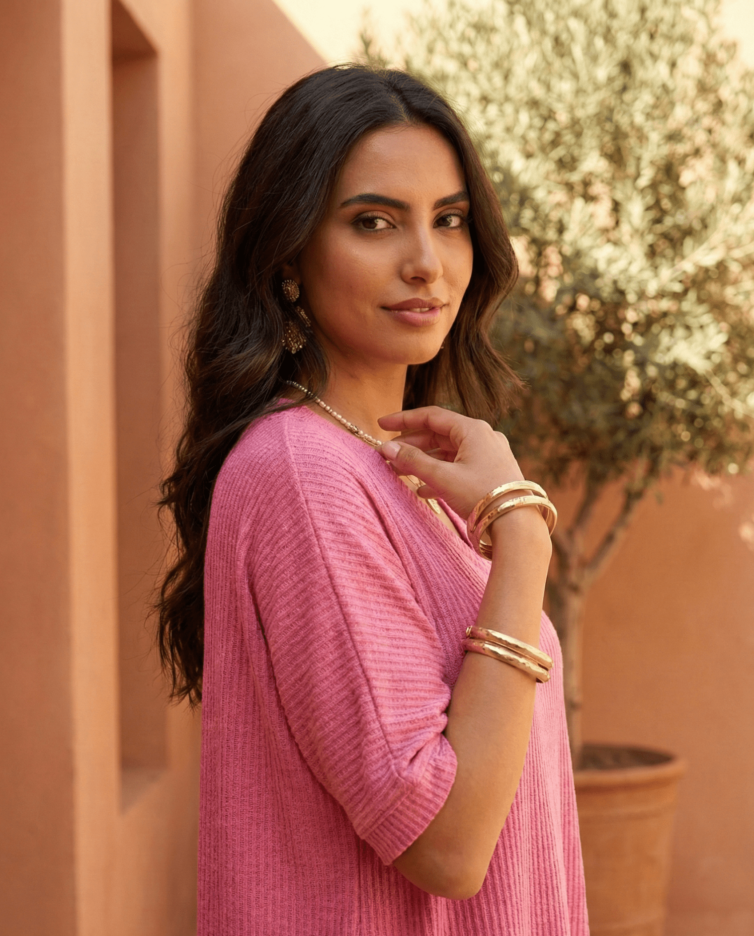 GANDOURA - PK JALABIAH - SHABAKA - MIRA Y MANO