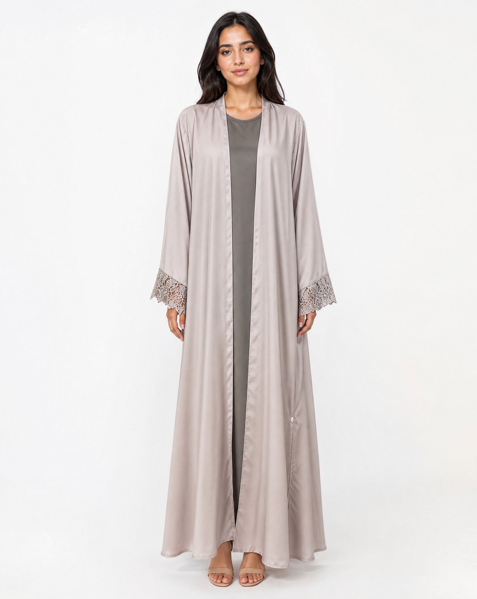 LN-680 ABAYA SET - SHATHR - MIRA Y MANO