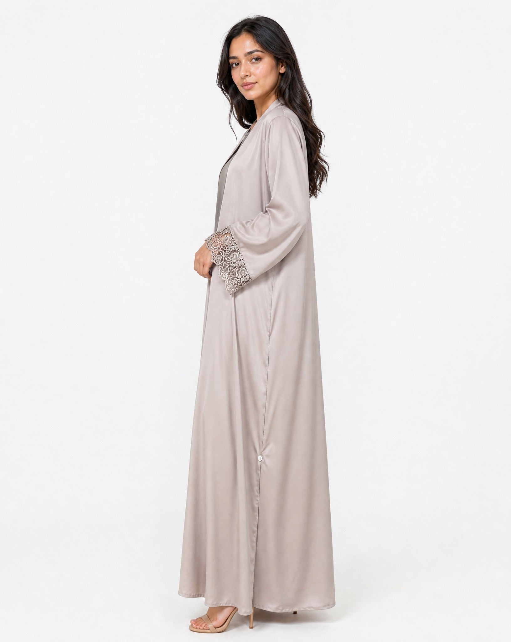 LN-680 ABAYA SET - SHATHR - MIRA Y MANO
