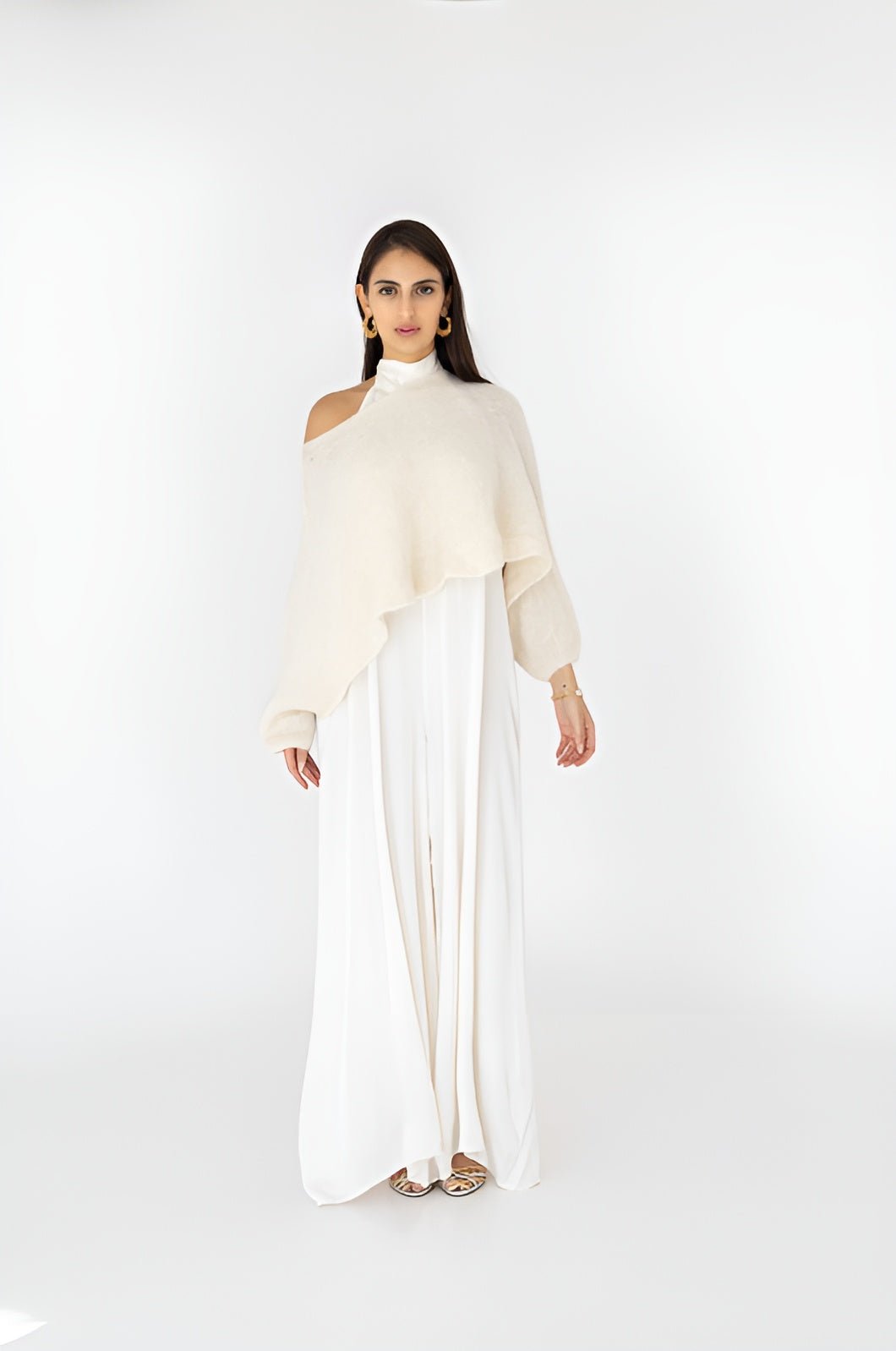 AW25 SLK 001 - WH JUMPSUIT - SILKERA - MIRA Y MANO