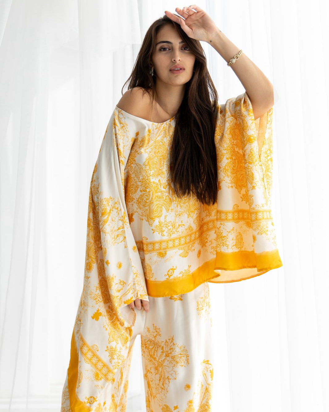SS25 SLK 0012 - YL TOP & PANT - SILKERA - MIRA Y MANO