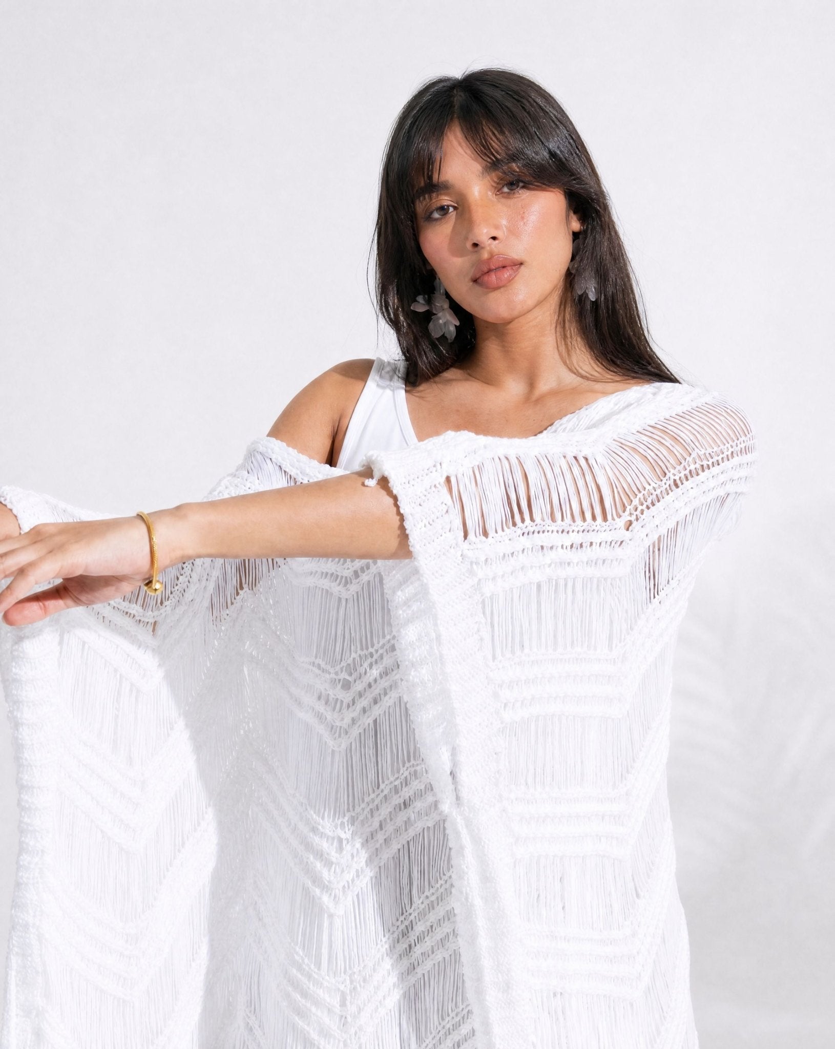 SS25 SLK 0013-WH DRESS - SILKERA - MIRA Y MANO