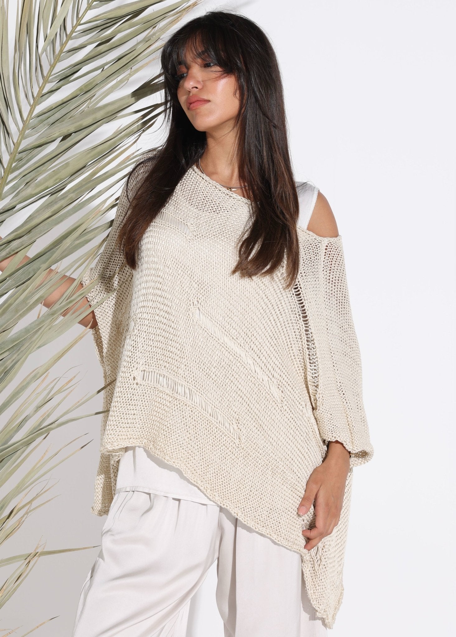 SS25 SLK 0015 - BG TOP & PANT - SILKERA - MIRA Y MANO
